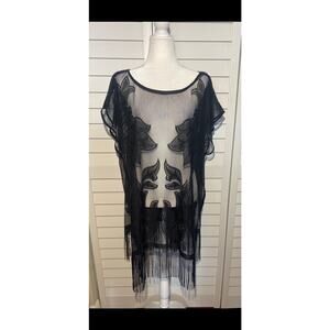 Cruise Club Sheer Coverup NWT